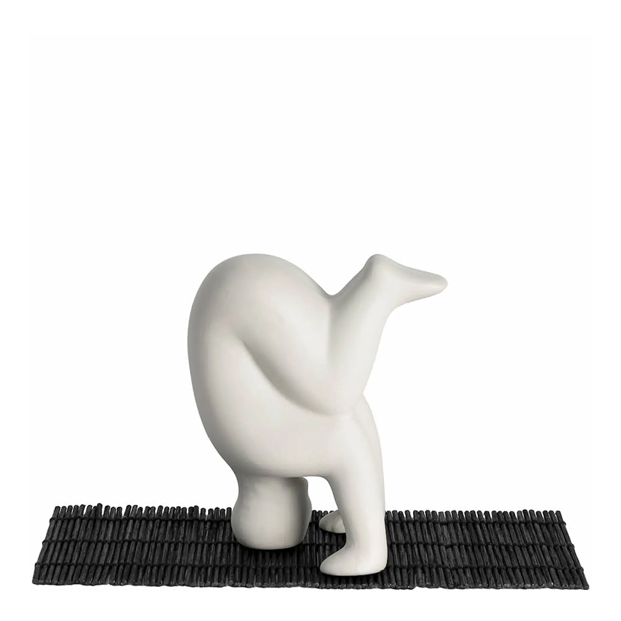 Design House Stockholm Lisa Larson Yoga No.4 figur 10 cm ljusgrå