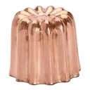 Canéles Mould Bakform 3,5 cm Koppar