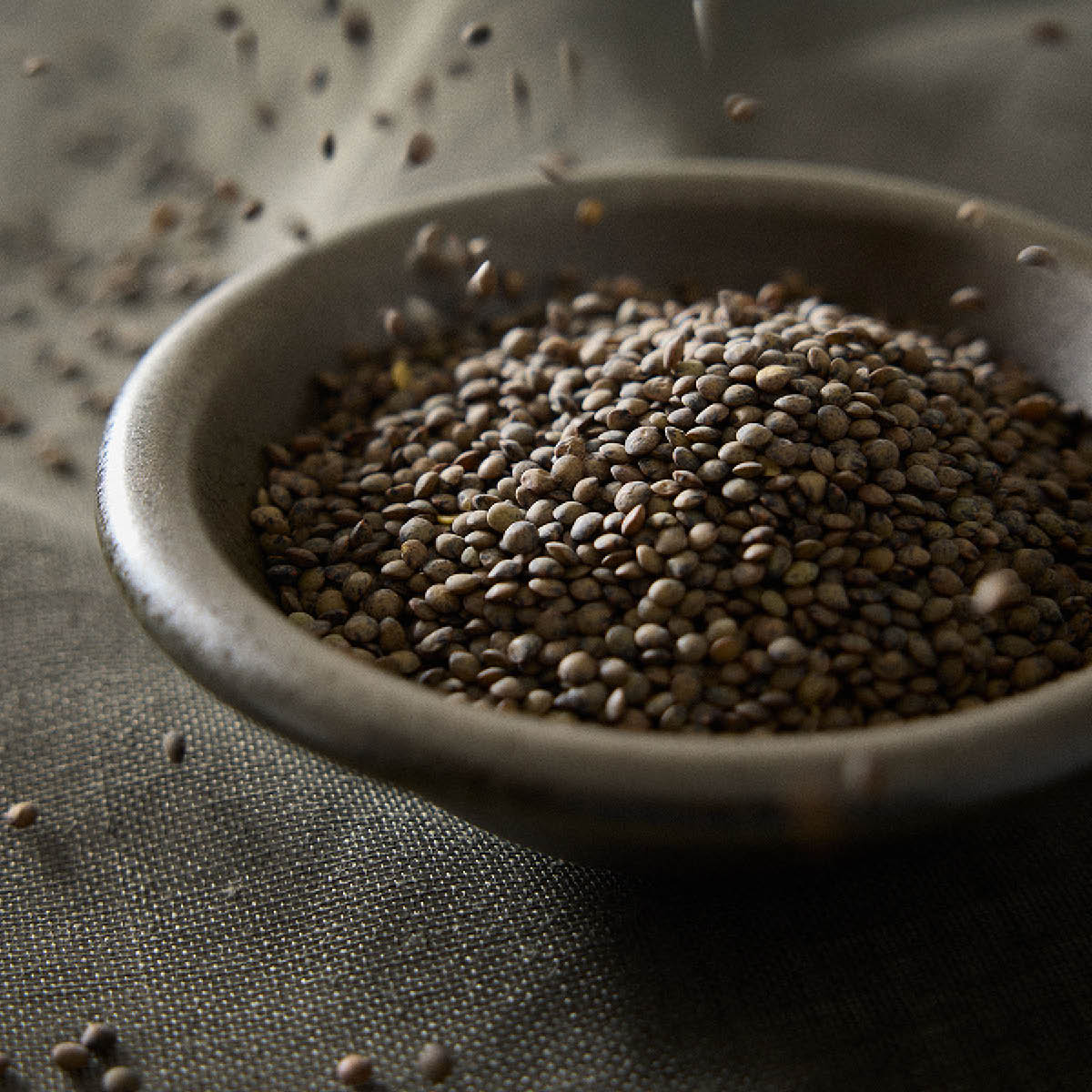 Tell Me More Elba skål S 6x18 cm grønn/brun