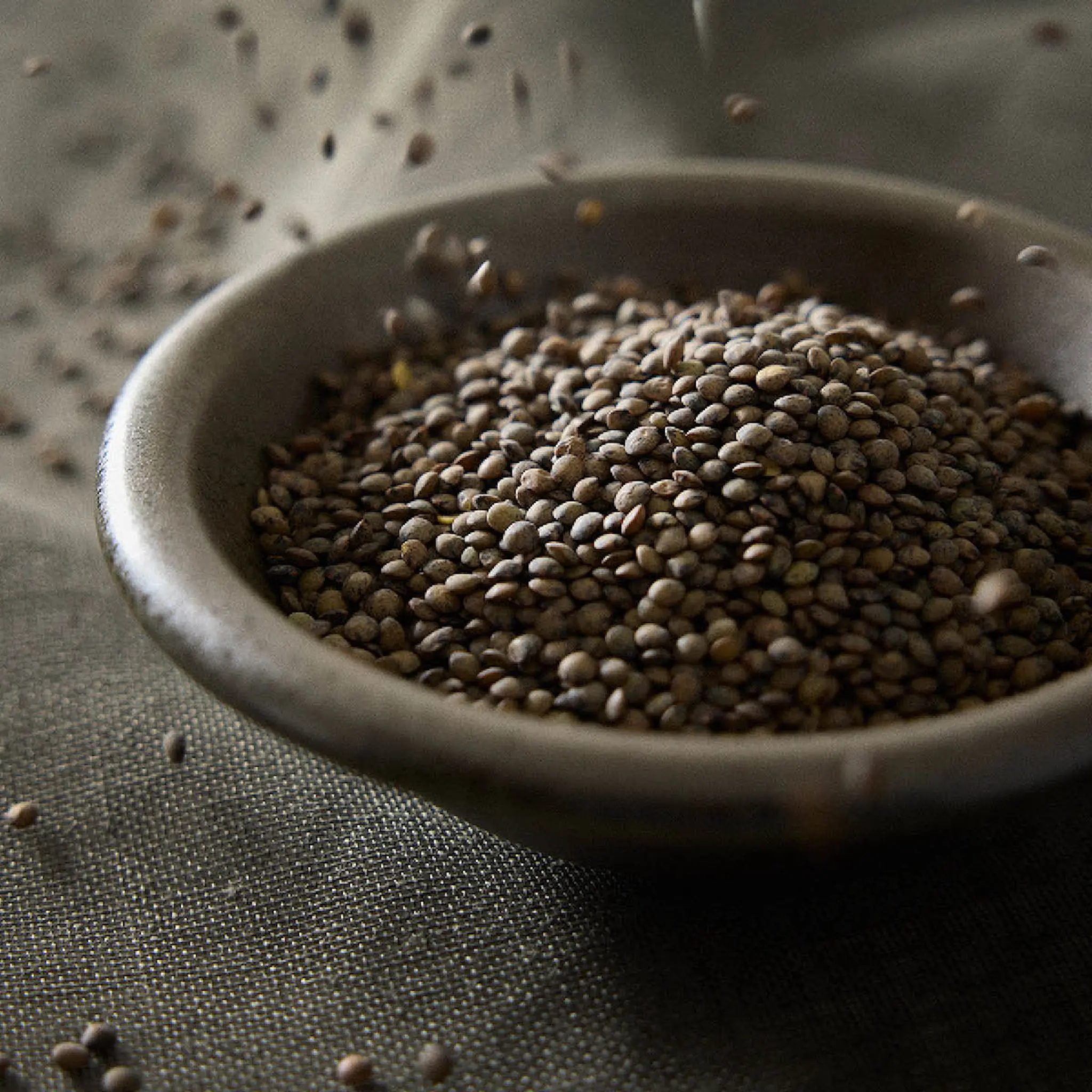 Tell Me More Elba skål S 6x18 cm grønn/brun