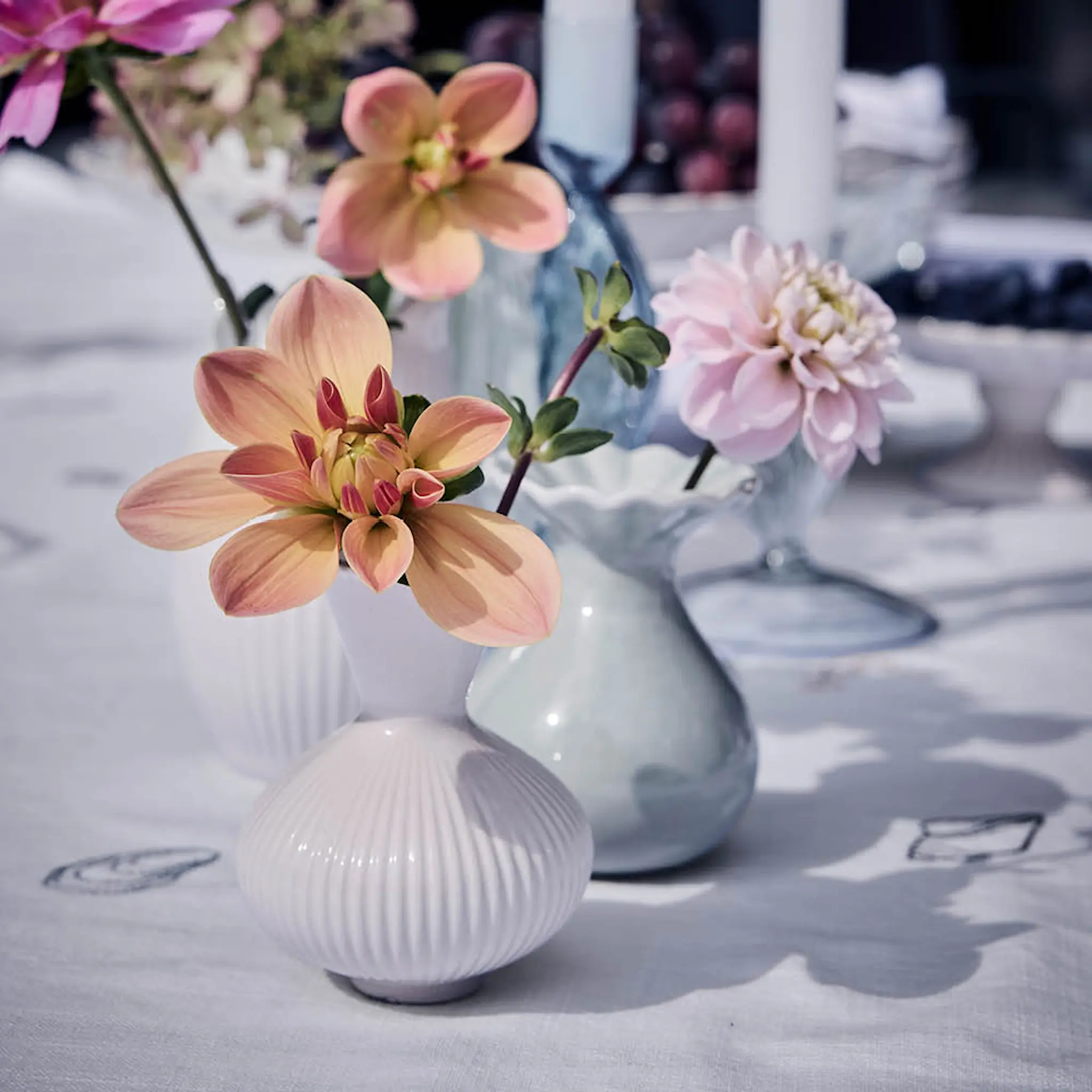 Lene Bjerre Dalia Maljakko 8,8 cm Vaaleanvihreä