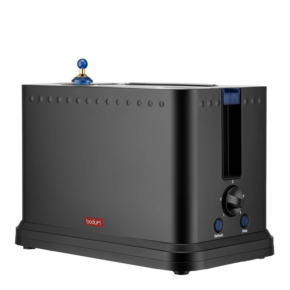 Bodum - Ottoni Leivänpaahdin 2 viipaletta 940W Musta