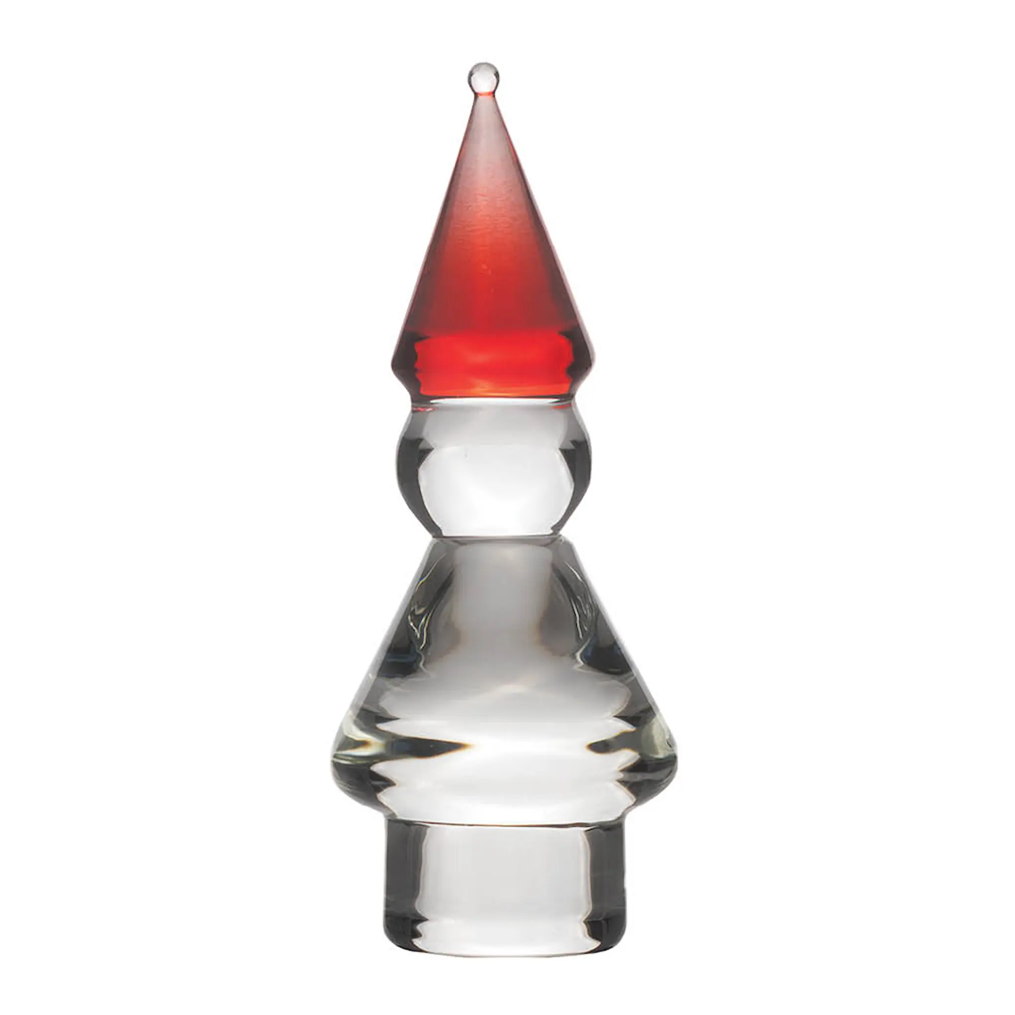 Magnor Husnisse tomte röd luva 13,6 cm klar