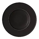Black Satin Tallrik Djup 29 cm Svart