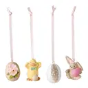 Djurbarn påskpynt 4-pack våren 2024