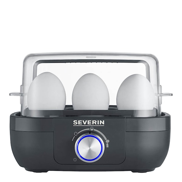 Äggkokare EK3166 med elektronisk styrning 6 ägg svart