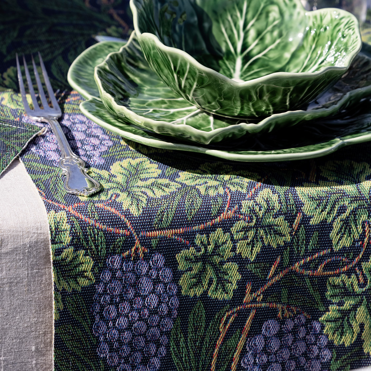 Ekelund Vine håndkle 35x50 cm grønn