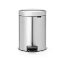 NewIcon pedalhink 5 L mattborstat stål FPP