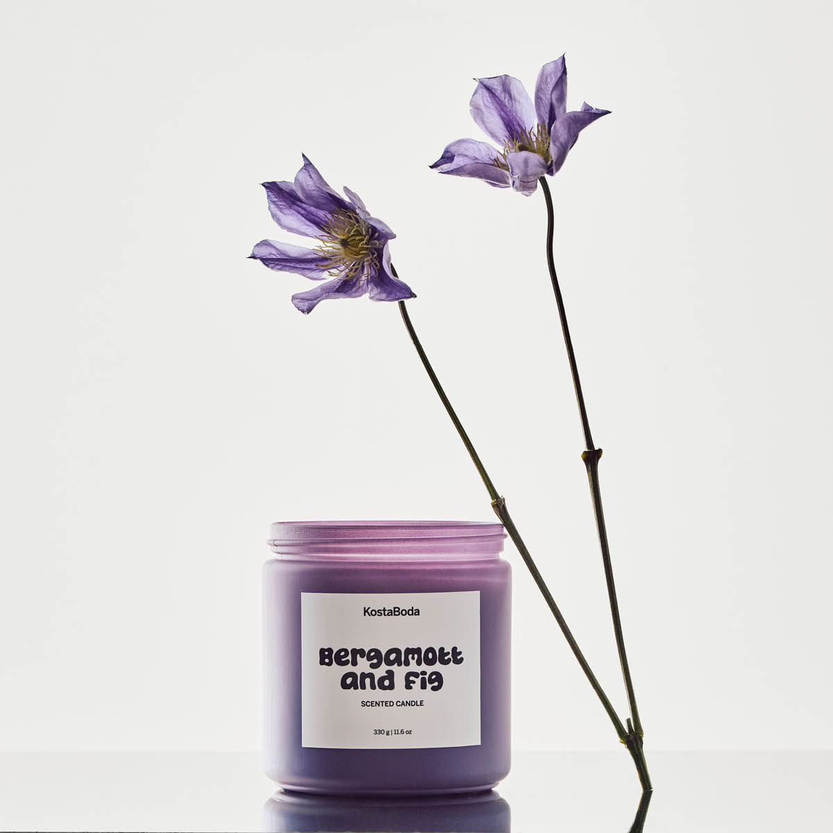 Kosta Boda Mind Tuoksukynttilä 10 cm Bergamott & Fig