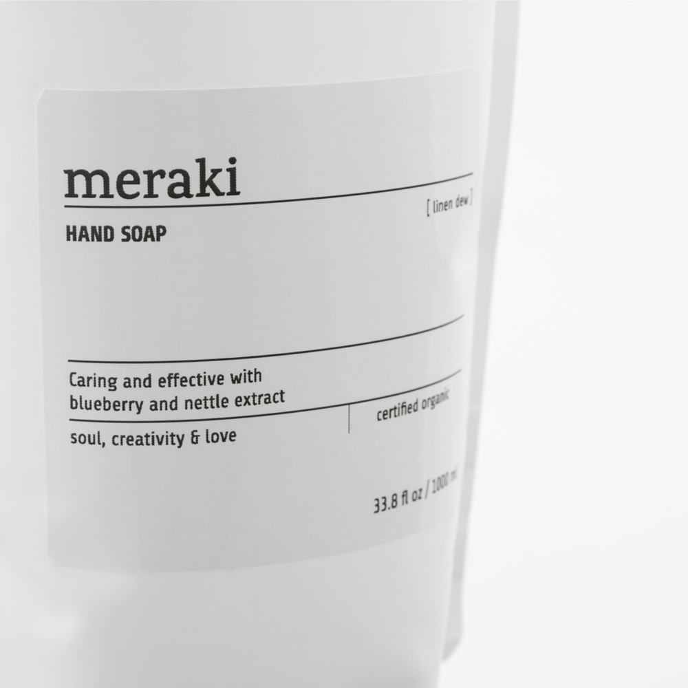 Meraki Handtvål refill 1000 ml linen dew
