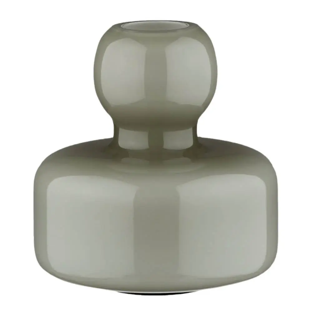 Flower vase 10 cm oliven opal