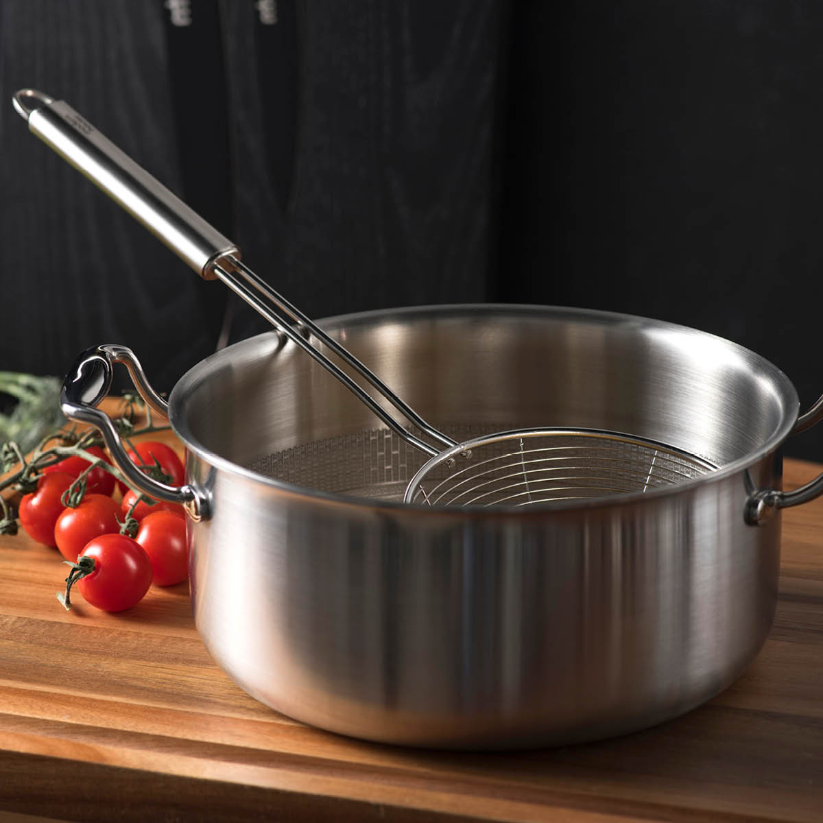 Modern House Chief Friteerauskauha 40 cm Teräs