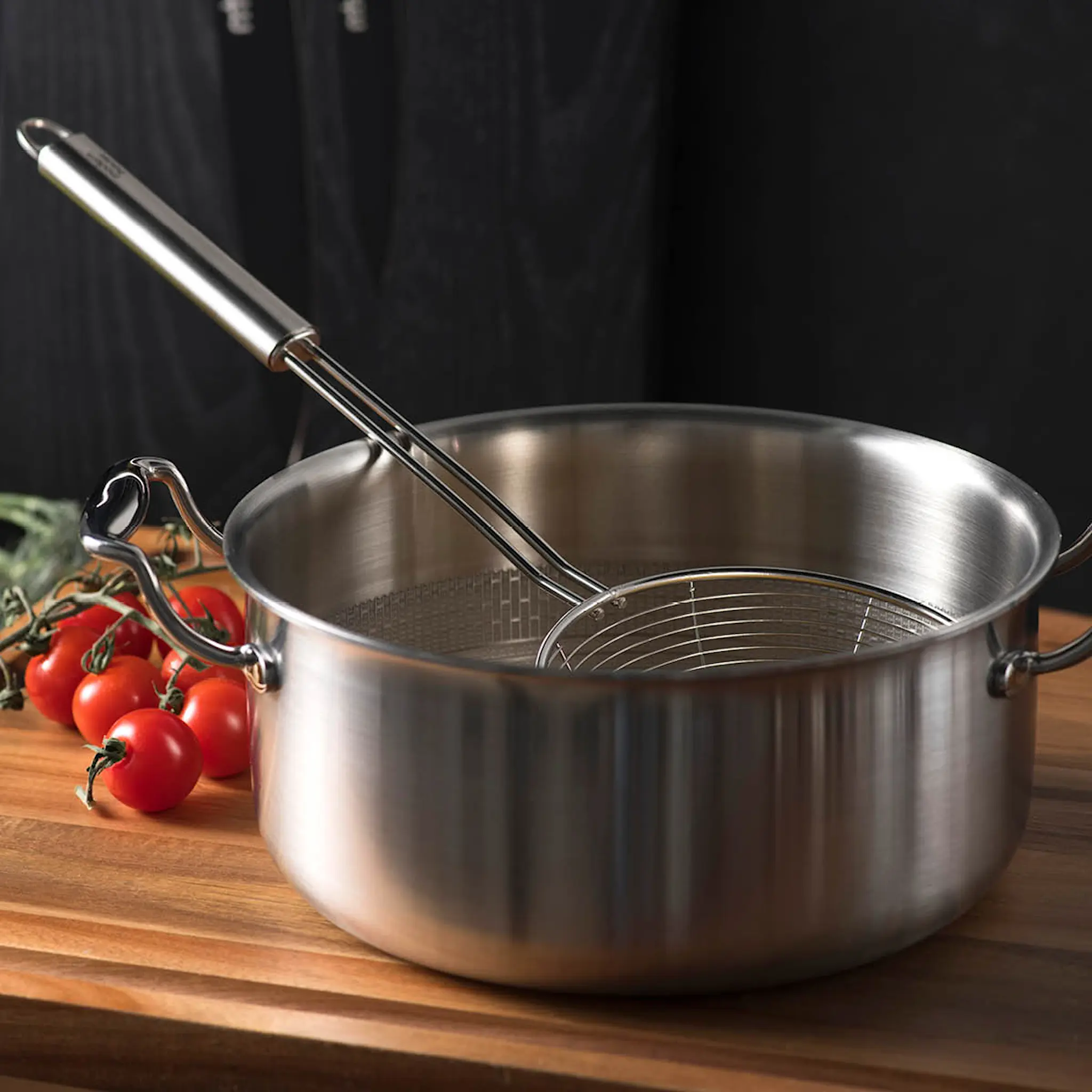 Modern House Chief Friteerauskauha 40 cm Teräs