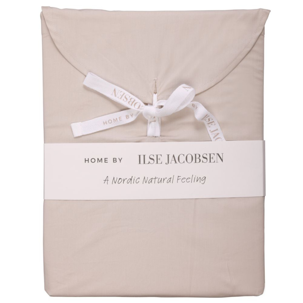 Home by Ilse Jacobsen Bedding Collection Pussilakanasetti 140x220 cm + 63x60 cm Sand Beige