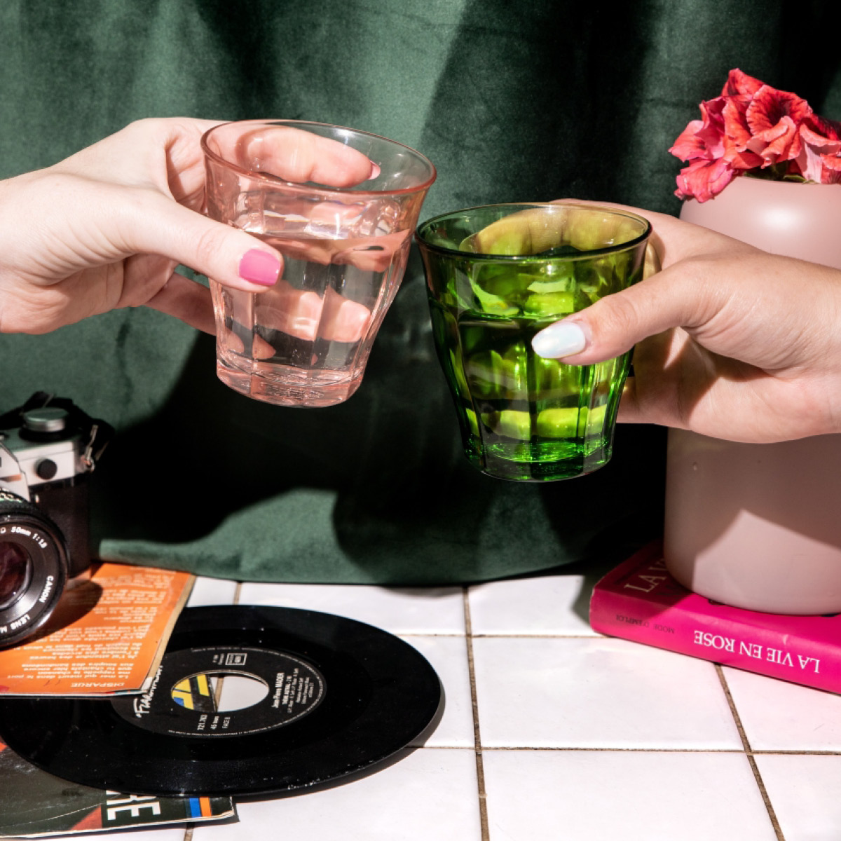 Duralex Picardie Juomalasi 25 cl 4 kpl Vaaleanpunainen