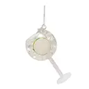 CocktailClub julhänge i glas 11 cm Gin tonic klar