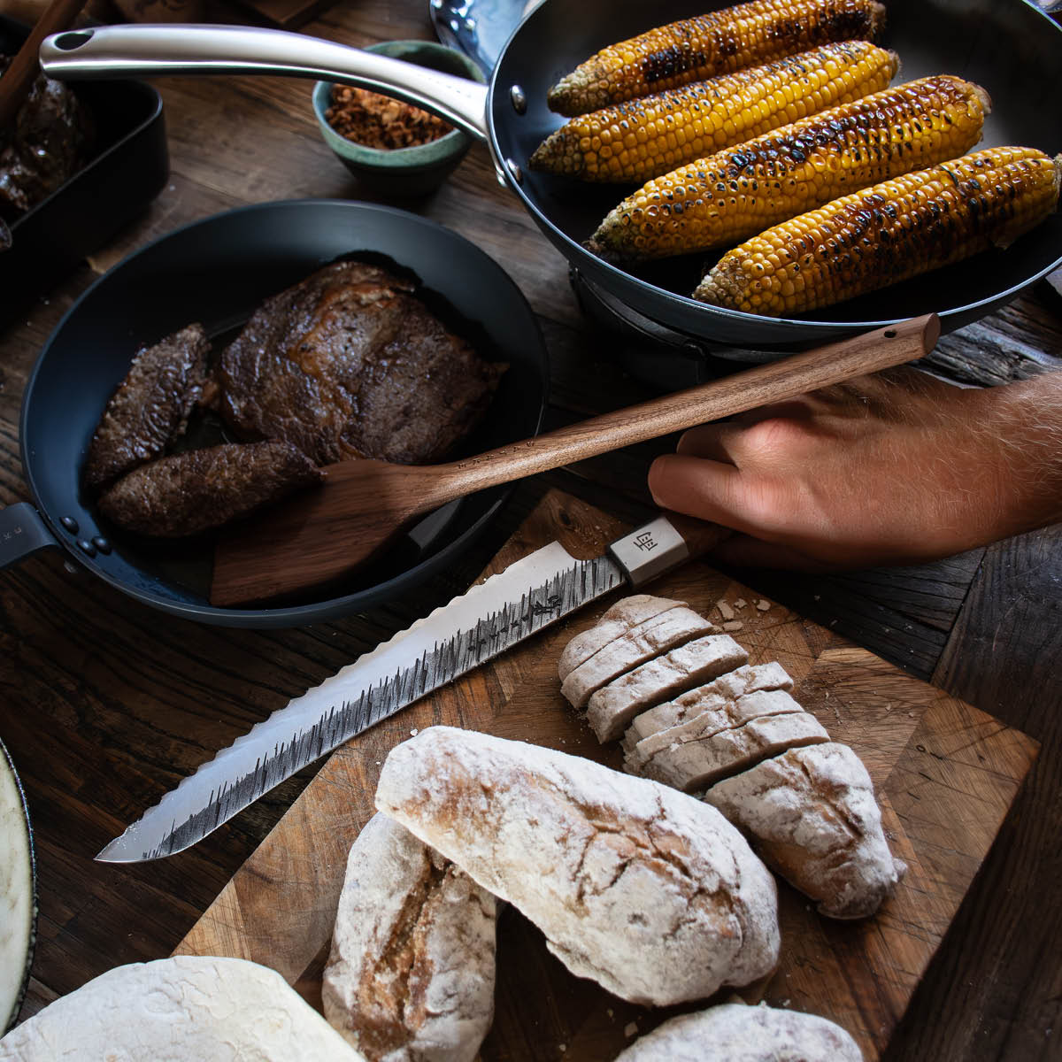 Satake Ame brödkniv 23 cm masur