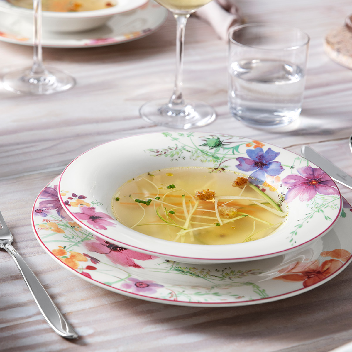 Villeroy & Boch Mariefleur Basic Syvä Lautanen 23 cm