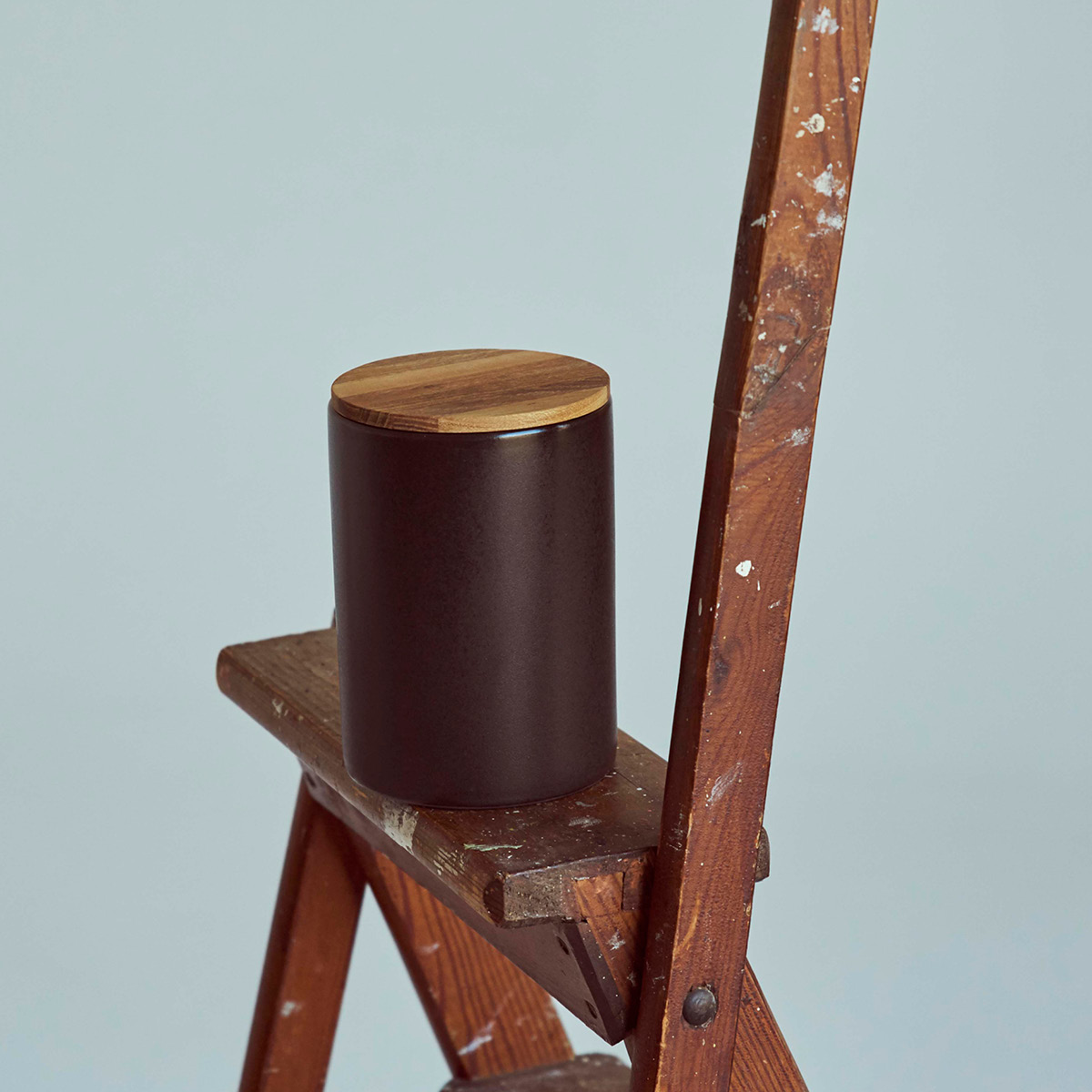 Aida Raw Säilytin kannella 15x10 cm Metallic Brown