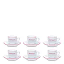 Espressokoppar 7,5 cl 6-pack Vit