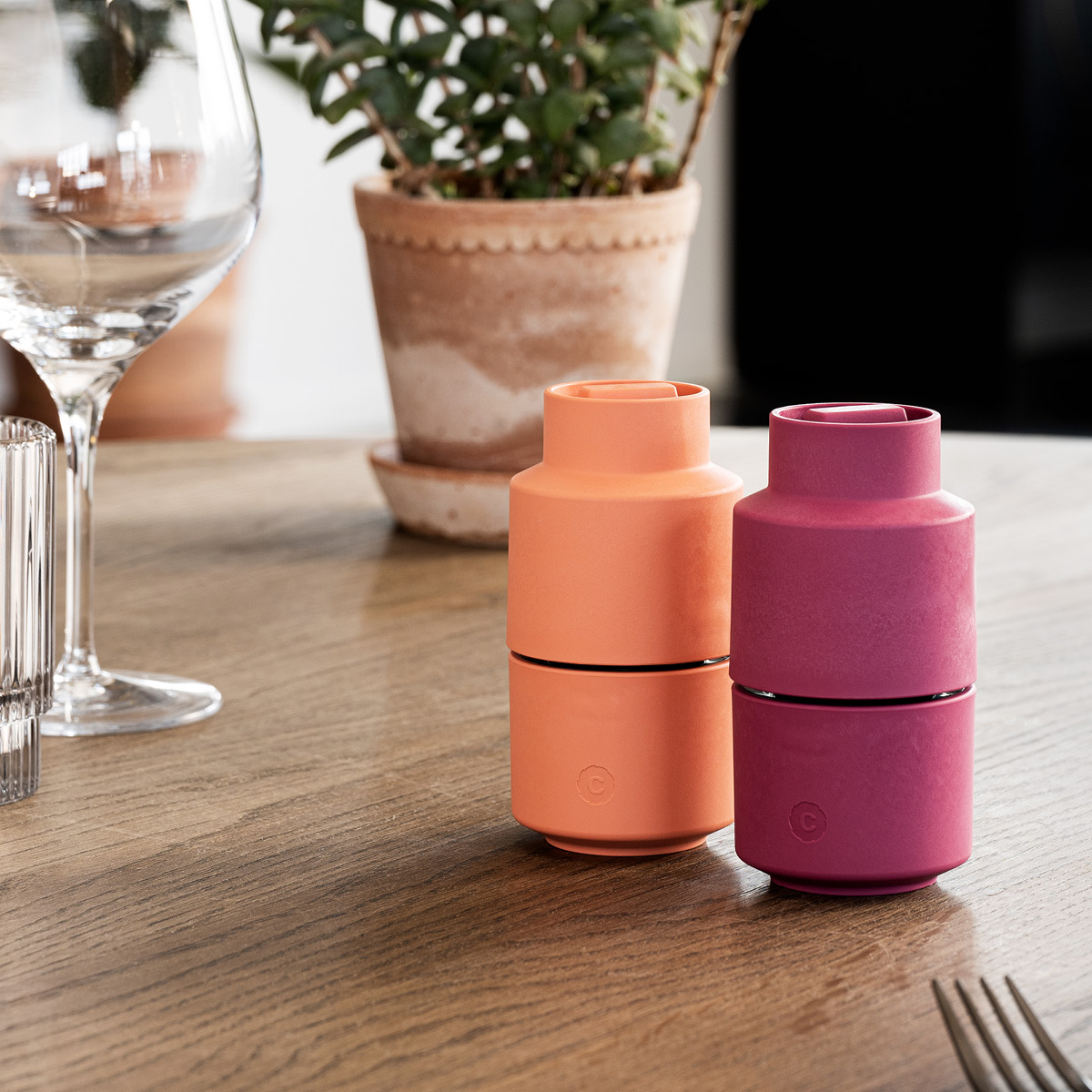 CrushGrind Billund Maustemylly 12 cm Beetroot