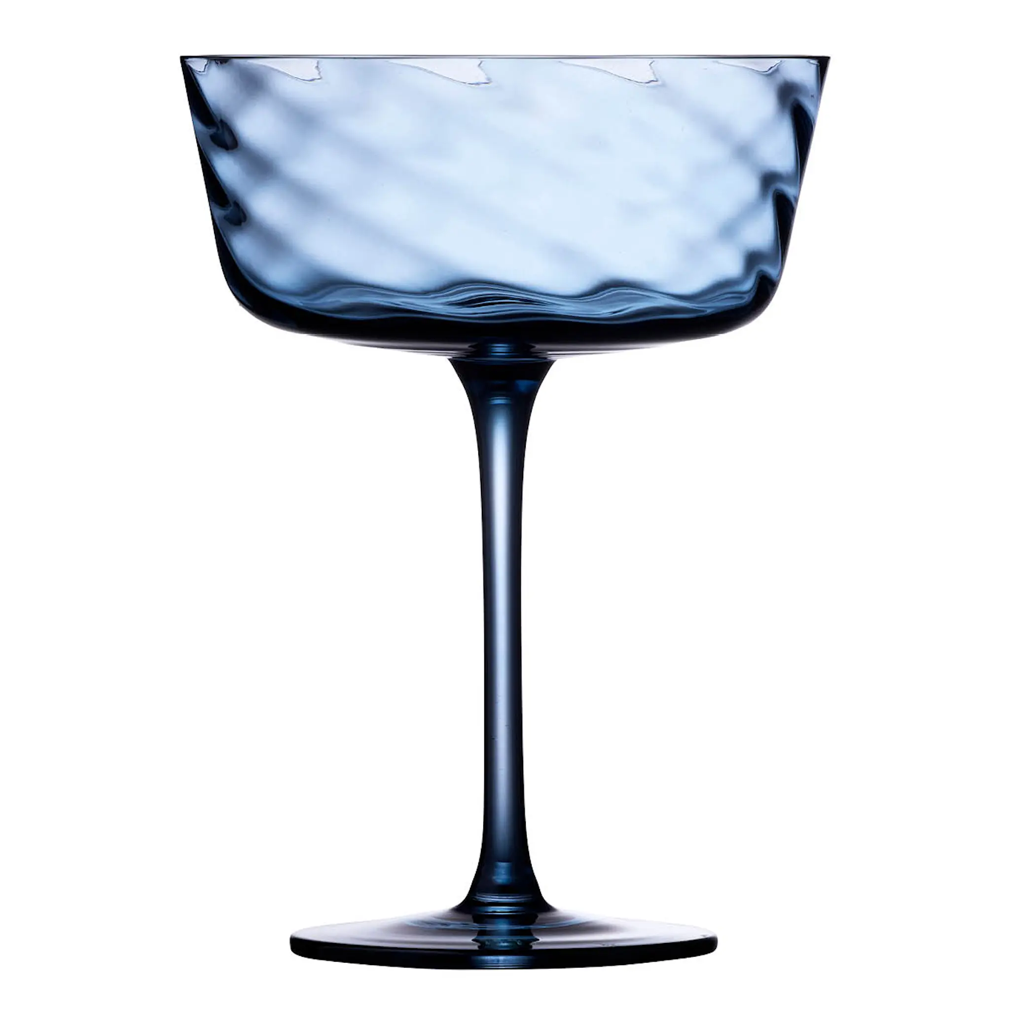 Lyngby Glas Vienna Samppanjalasi coupe 30 cl 4 kpl Sininen