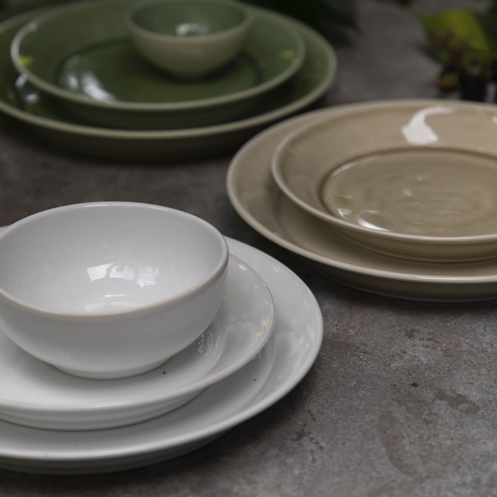 PotteryJo Daga Lautanen 25 cm Valkoinen