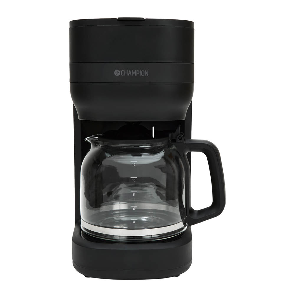 CHAMPION - Kahvinkeitin 1,5L 12 kuppia Musta