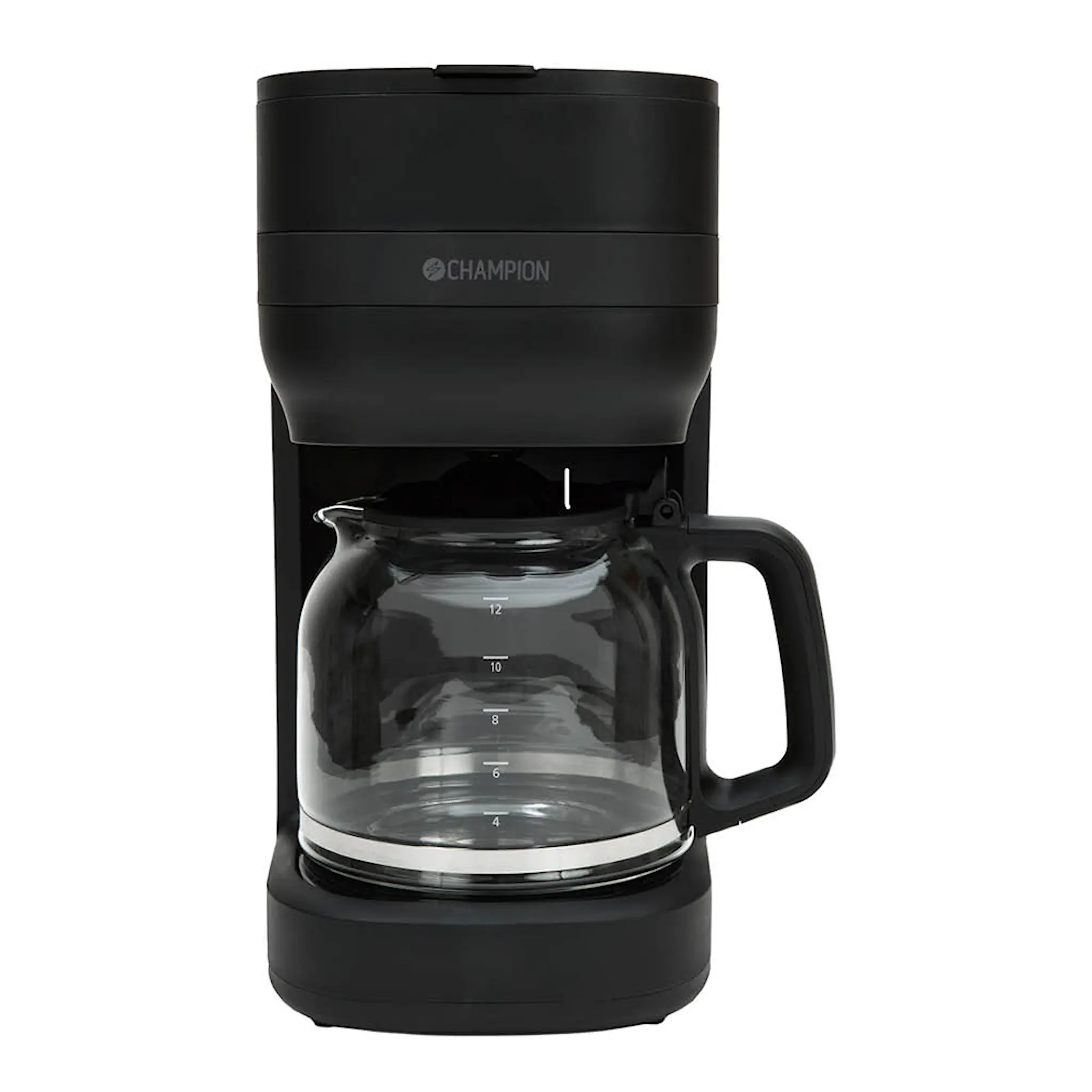 CHAMPION Kaffebryggare KB300 12 koppar 1,5 L svart