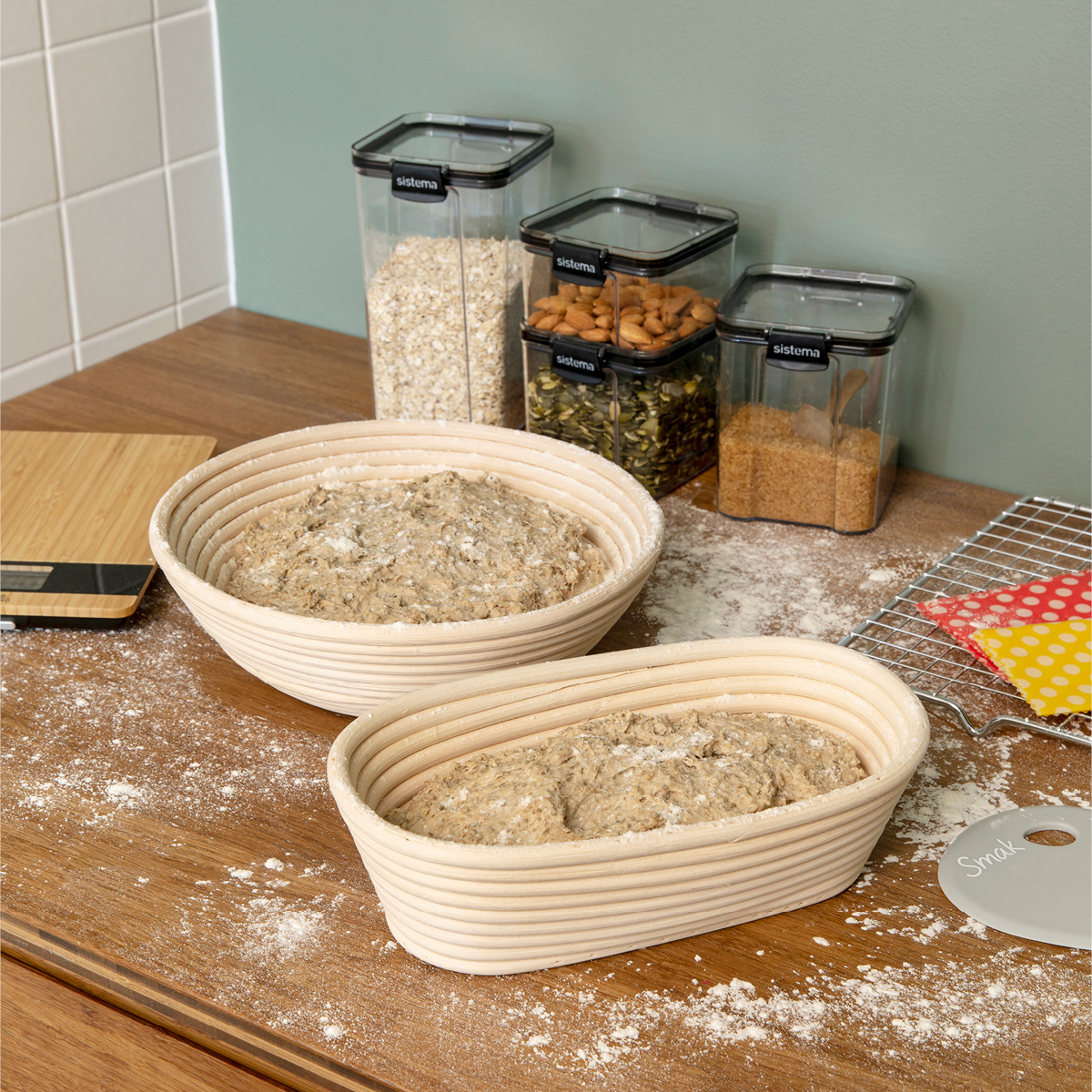 Modern House bAYk hevekurv oval 25x15x8 cm rotting