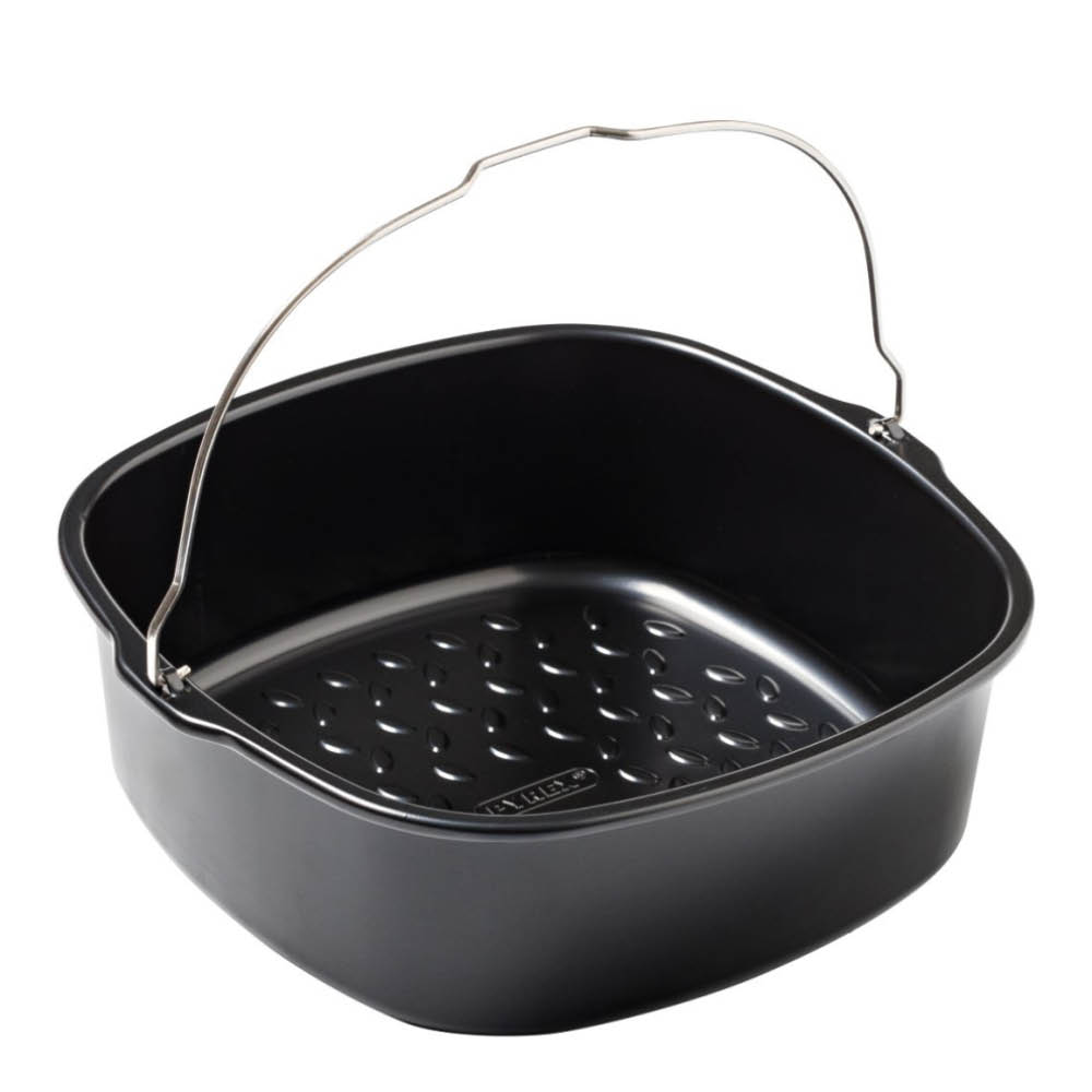 Pyrex - Airfryer Uunivuoka 21x22 cm Musta