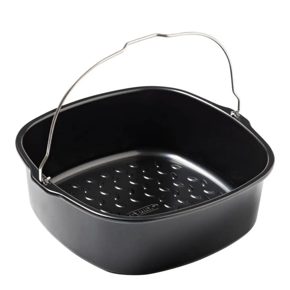 Airfryer ildfast form 21x22 cm svart