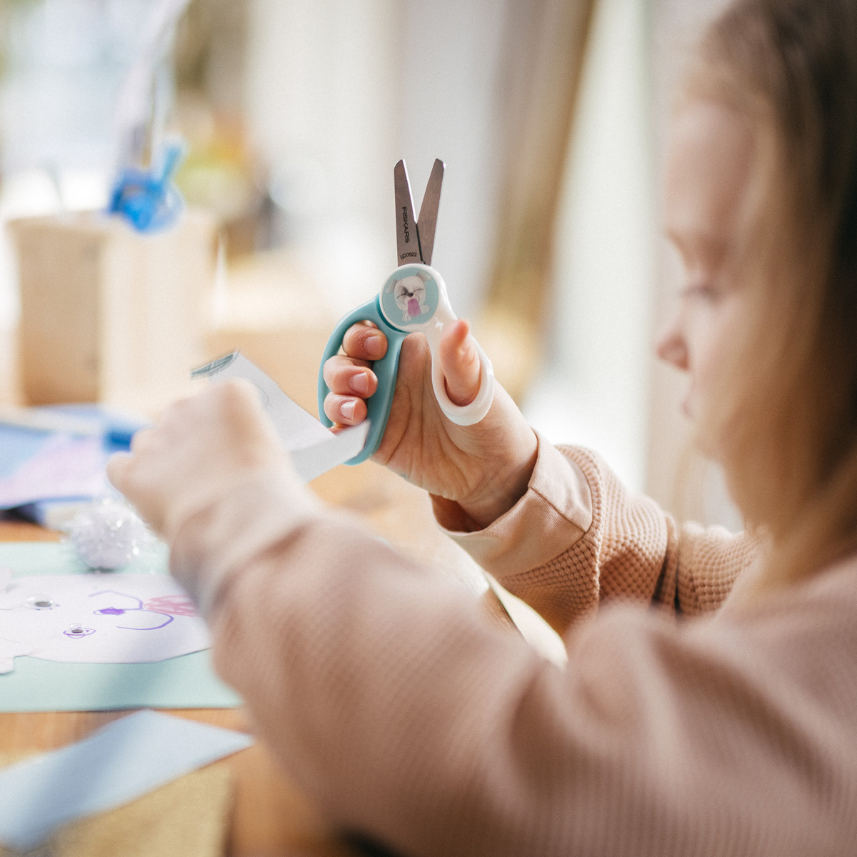 Fiskars Fiskars Kids sax 6+ år 13 cm hundvalp