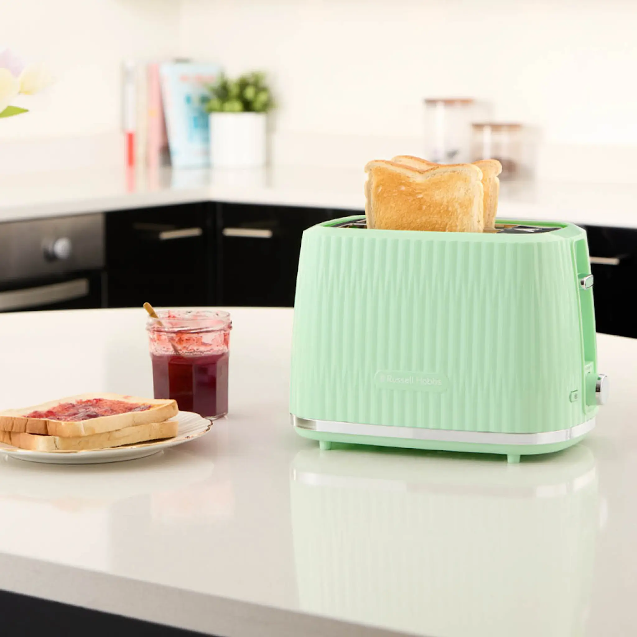 RUSSELL HOBBS Eden leivänpaahdin 27372-56 2 viipaletta pistaasi