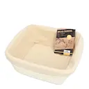 Bread Buddies fyrkantig jäskorg med bomullsduk 25 cm