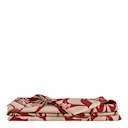 Edith bordsduk 280x150 cm vinröd