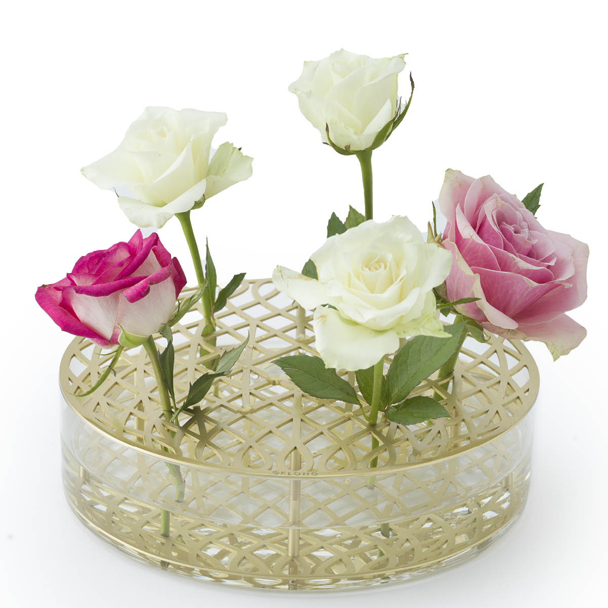 Klong Äng Optimum vas 10x21 cm mässing