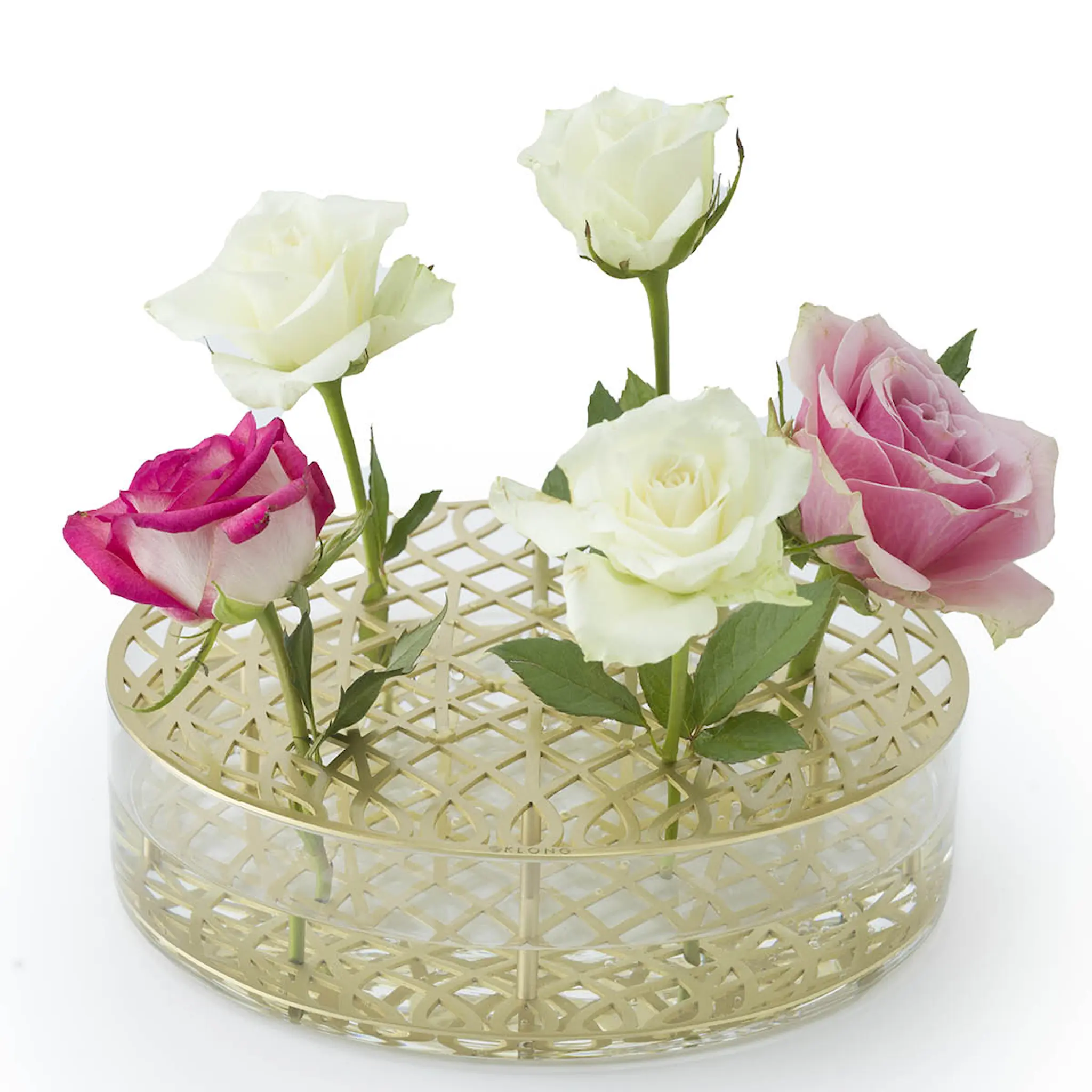 Klong Äng Optimum vas 10x21 cm mässing