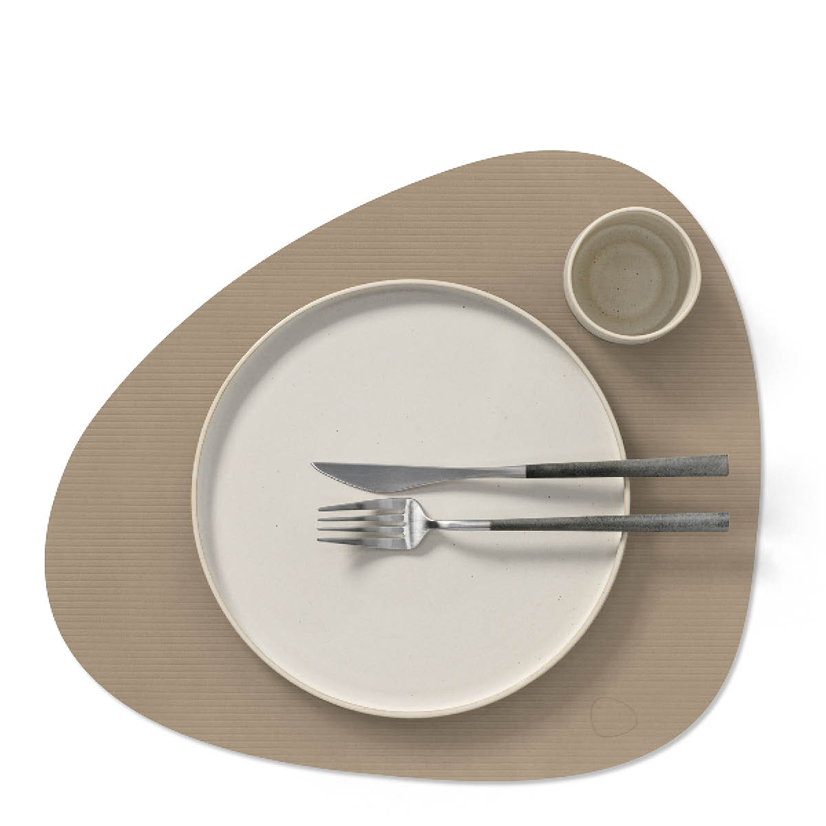 LIND DNA Curve Corduroy Pöytätabletti 37x44 cm Clay Brown