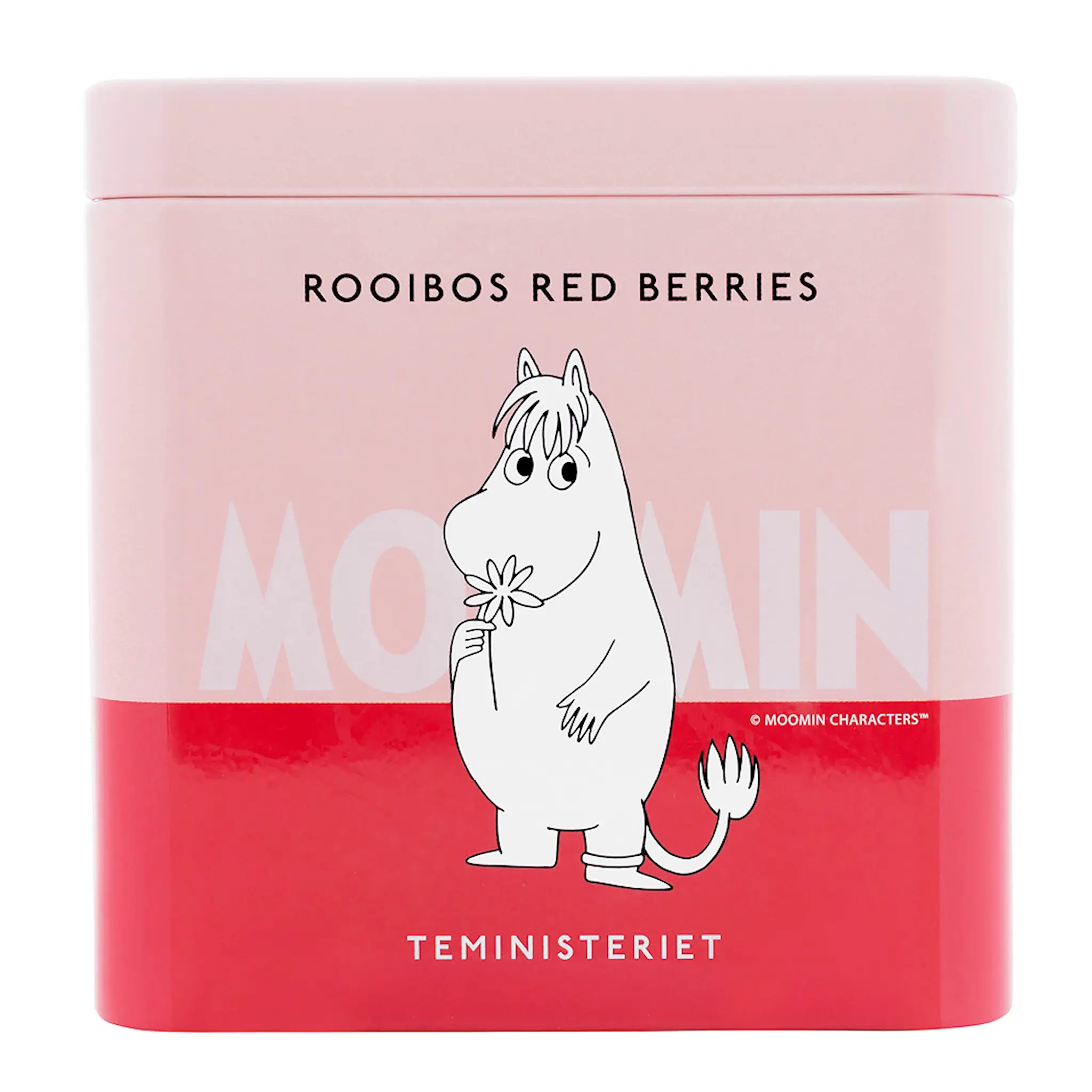 Teministeriet Mumin teburk rooibos röda bär 100 g koffeinfri