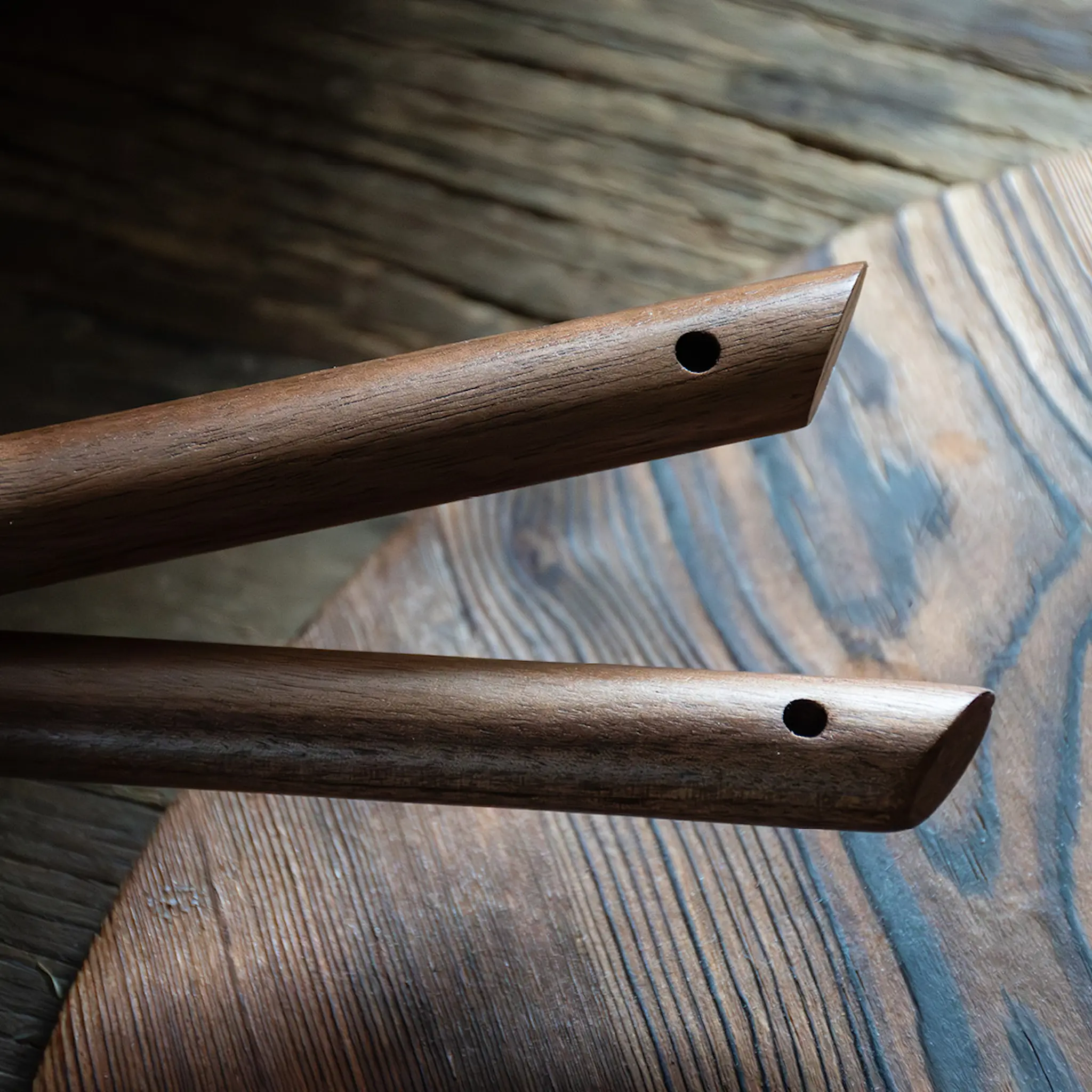 Satake Spaghettislev 33,5 cm valnöt