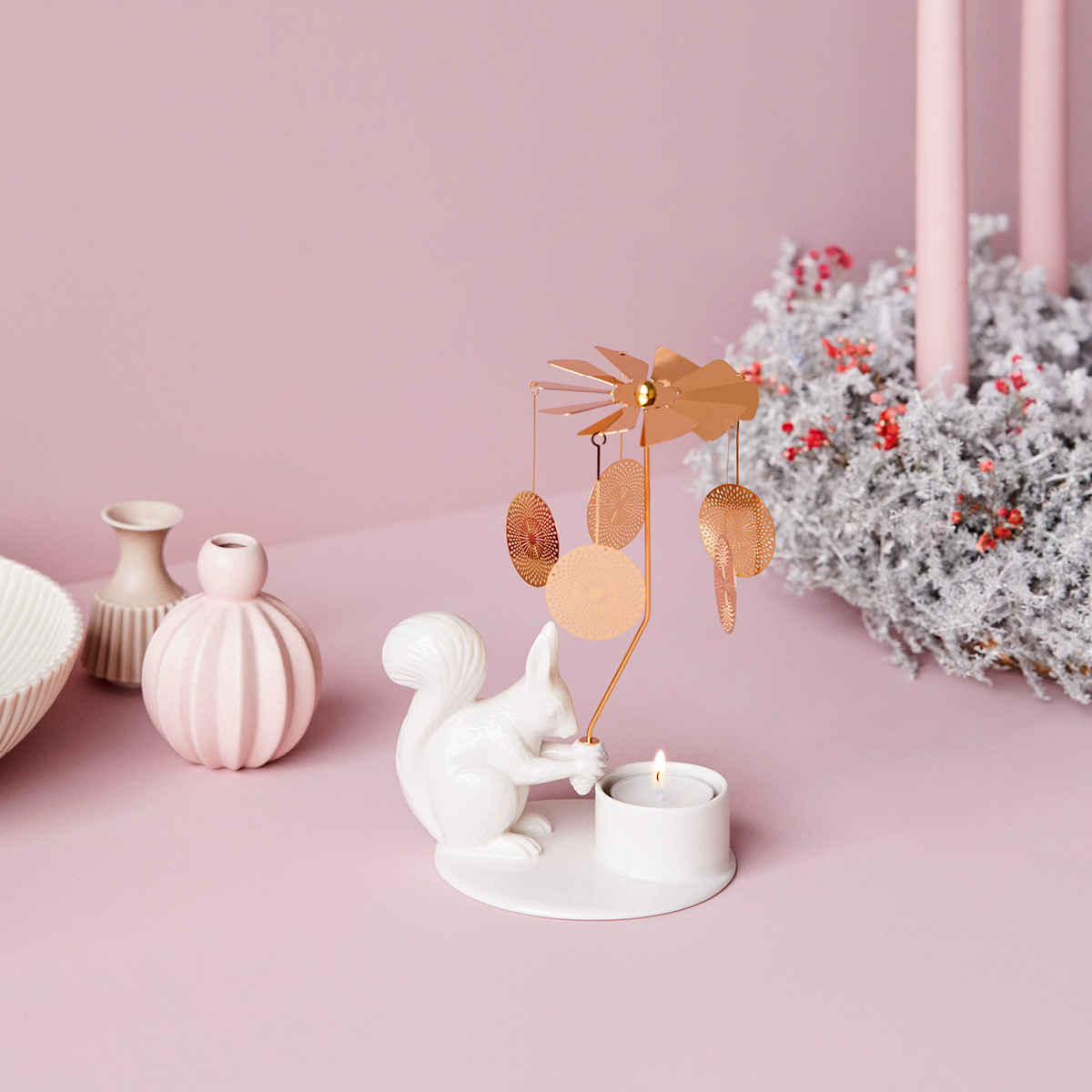 Dottir Winter Stories änglaspel ekorre