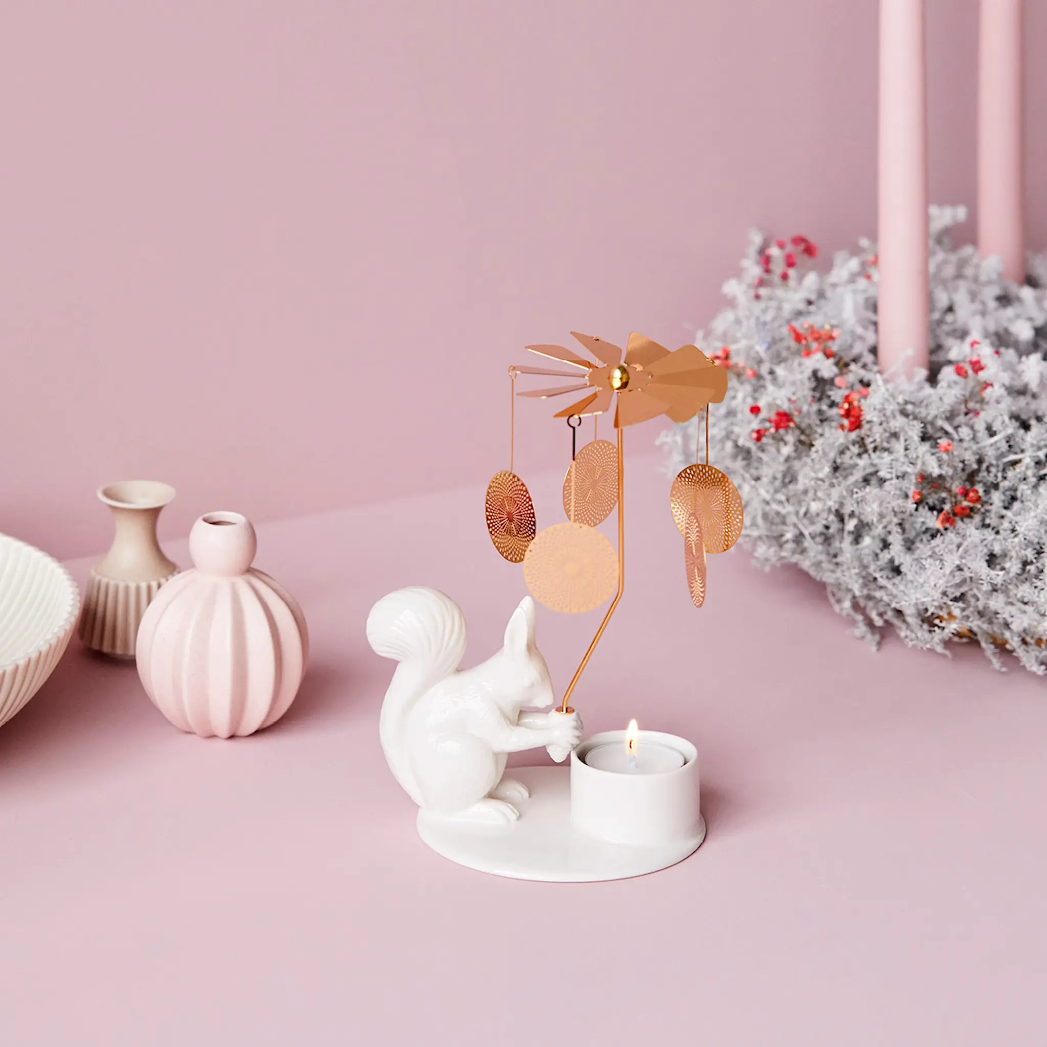 Dottir Winter Stories änglaspel ekorre