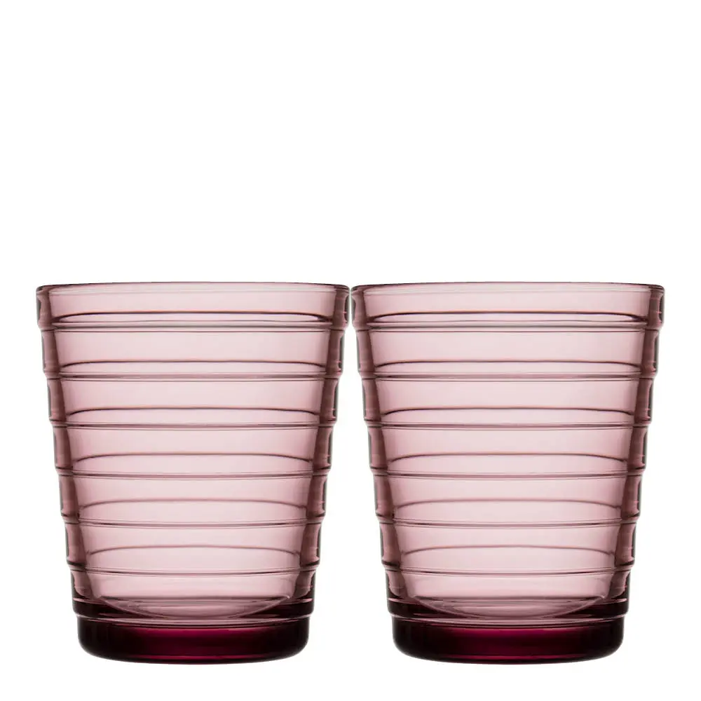 Aalto glass 22 cl 2 stk røsslyng