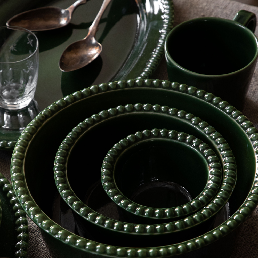 PotteryJo DARIA skål 18 cm moss