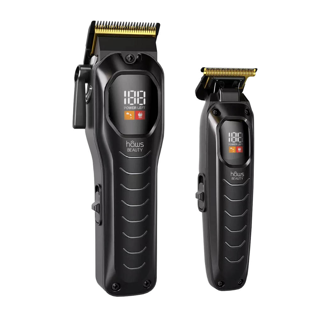 Hâws Beauty Hårtrimmerset svart