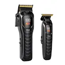 Hårtrimmerset svart