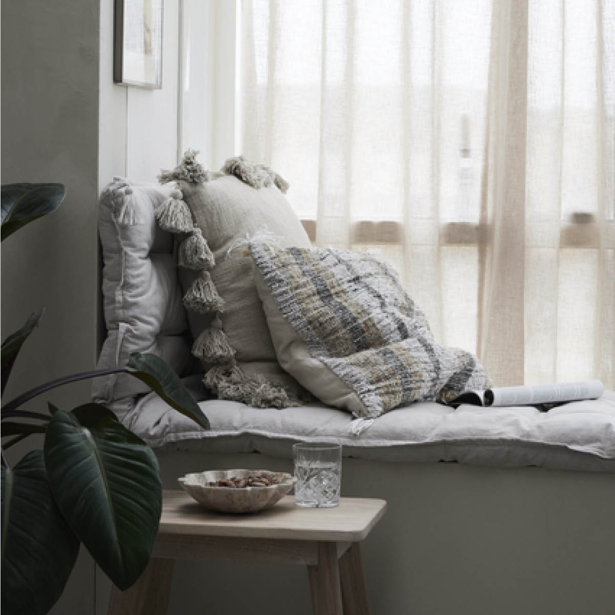 Lene Bjerre Felima Dyna 190x70x7 cm linne