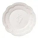 Arabelle tallrik 23 cm vit