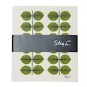 Berså disktrasa 17x20 cm 2-pack gröna blad